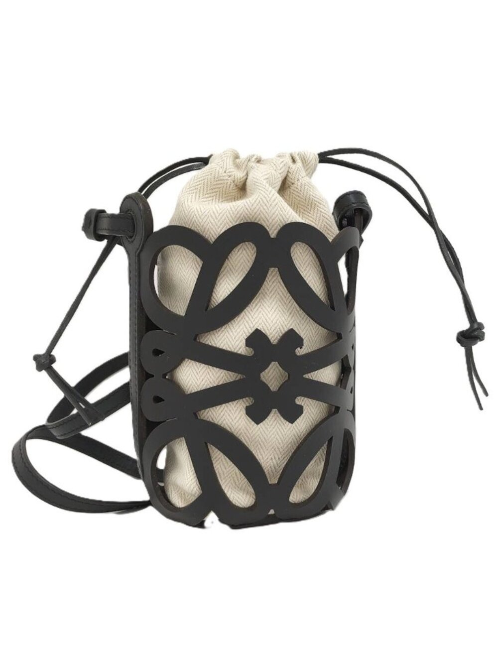 Loewe Anagram Cutout Pocket Mini Shoulder Bag